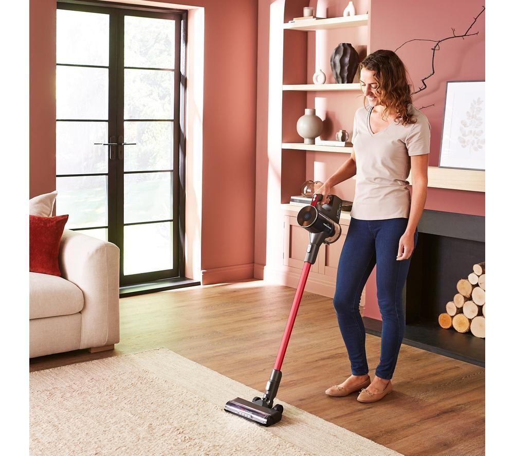 MORPHY RICHARDS UltraGlide MRXSTICK450 Cordless Vacuum Cleaner - Grey & Red image number 8 of 16