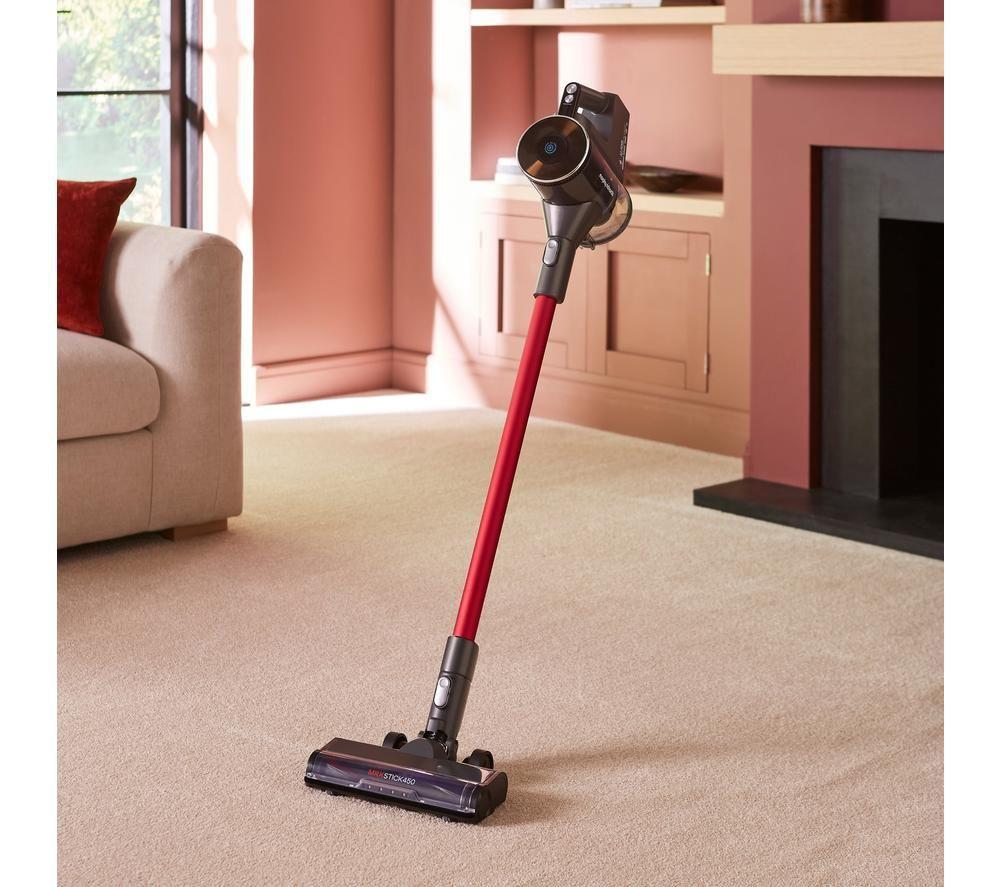 MORPHY RICHARDS UltraGlide MRXSTICK450 Cordless Vacuum Cleaner - Grey & Red image number 9 of 16