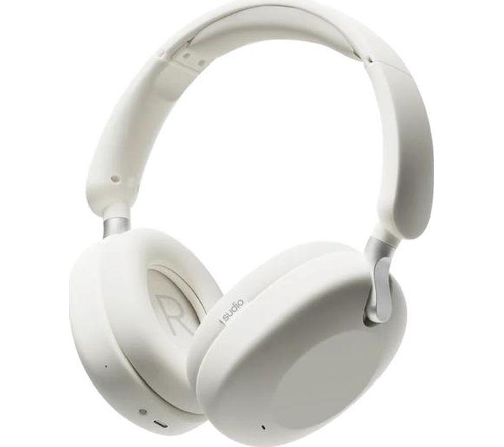 SUDIO K2 Pro Wireless Bluetooth Noise-Cancelling Headphones - White image number 6 of 7