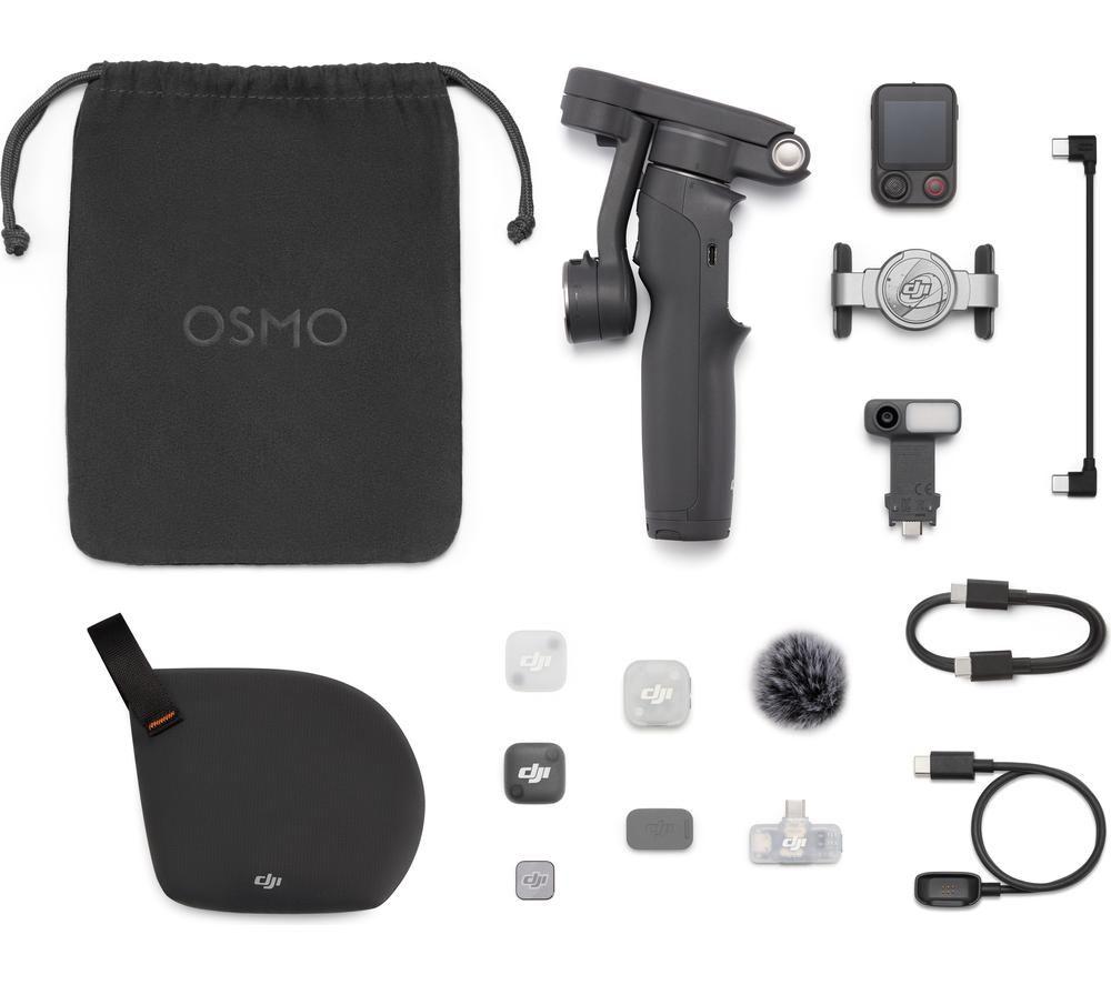 DJI Osmo Mobile 8P Smartphone Creator Combo Gimbal - Black image number 22 of 24