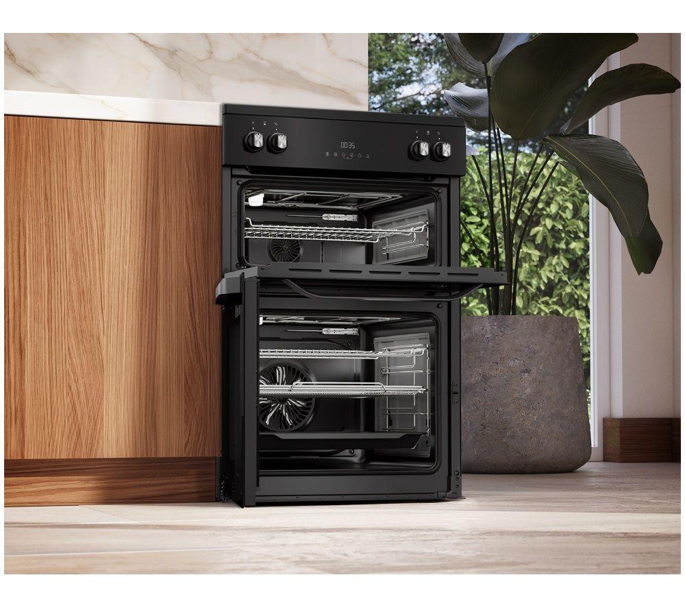 HOTPOINT Multiflow HDME6VDC2AB 60 cm Electric Ceramic Cooker - Black image number 2 of 10