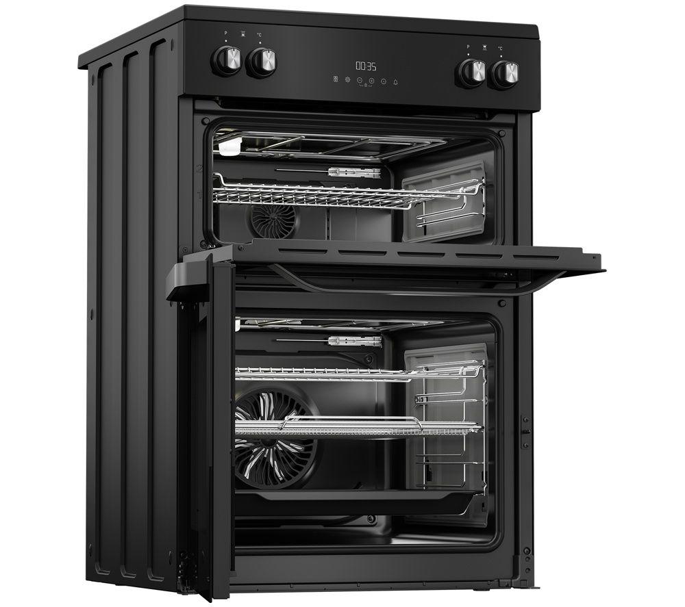 HOTPOINT Multiflow HDME6VDC2AB 60 cm Electric Ceramic Cooker - Black image number 6 of 10