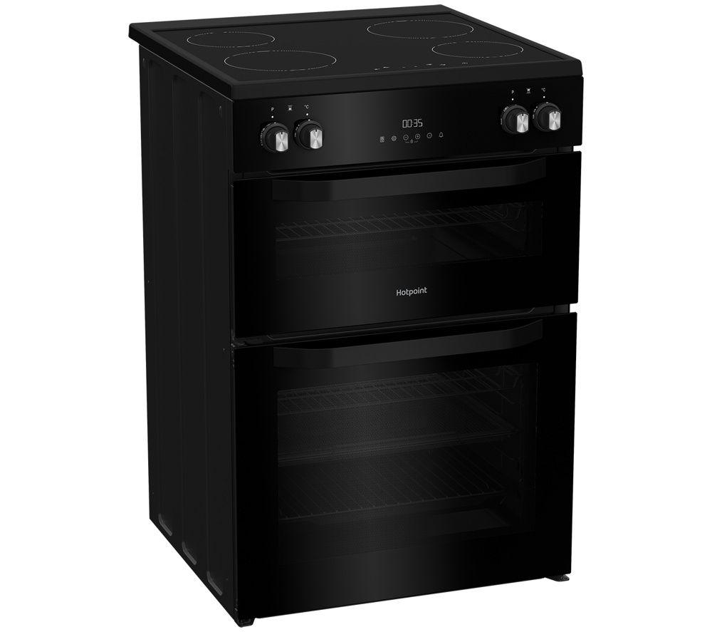 HOTPOINT Multiflow HDME6VDC2AB 60 cm Electric Ceramic Cooker - Black image number 10 of 10