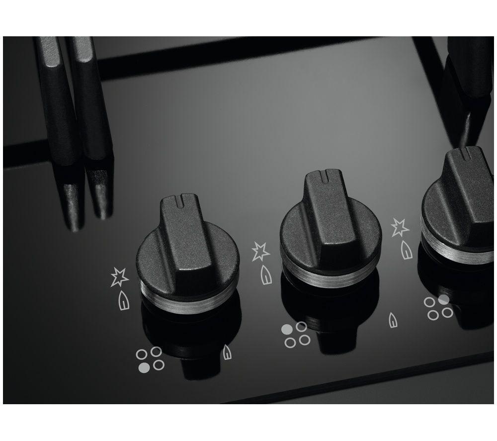 AEG 6000 Series HKB64420NB 60 cm Gas Hob - Black image number 3 of 9