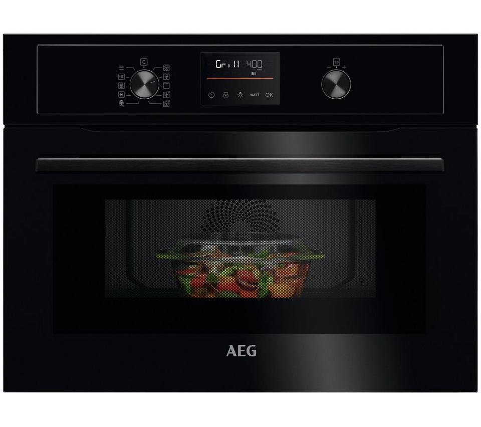 AEG 5000 CombiAir KOX36506GB Built-in Combination Microwave - Black