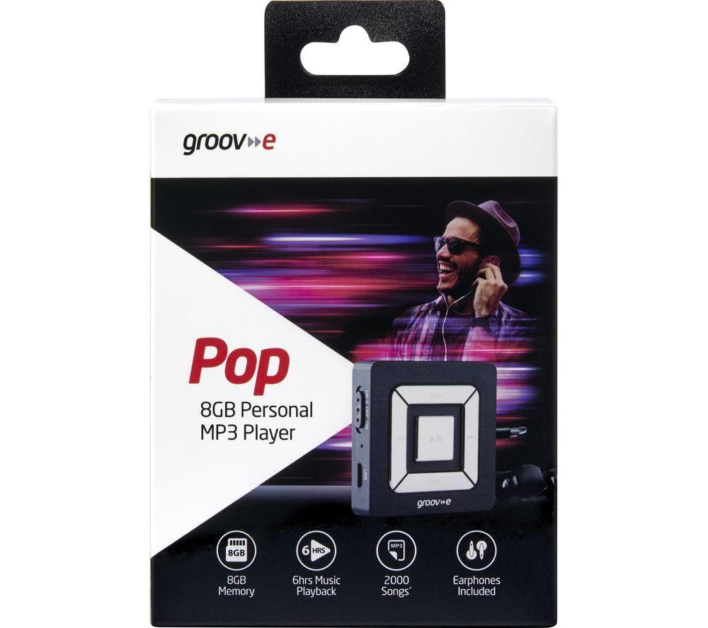 GROOV-E Pop Digital MP3 Player - Black image number 8 of 9