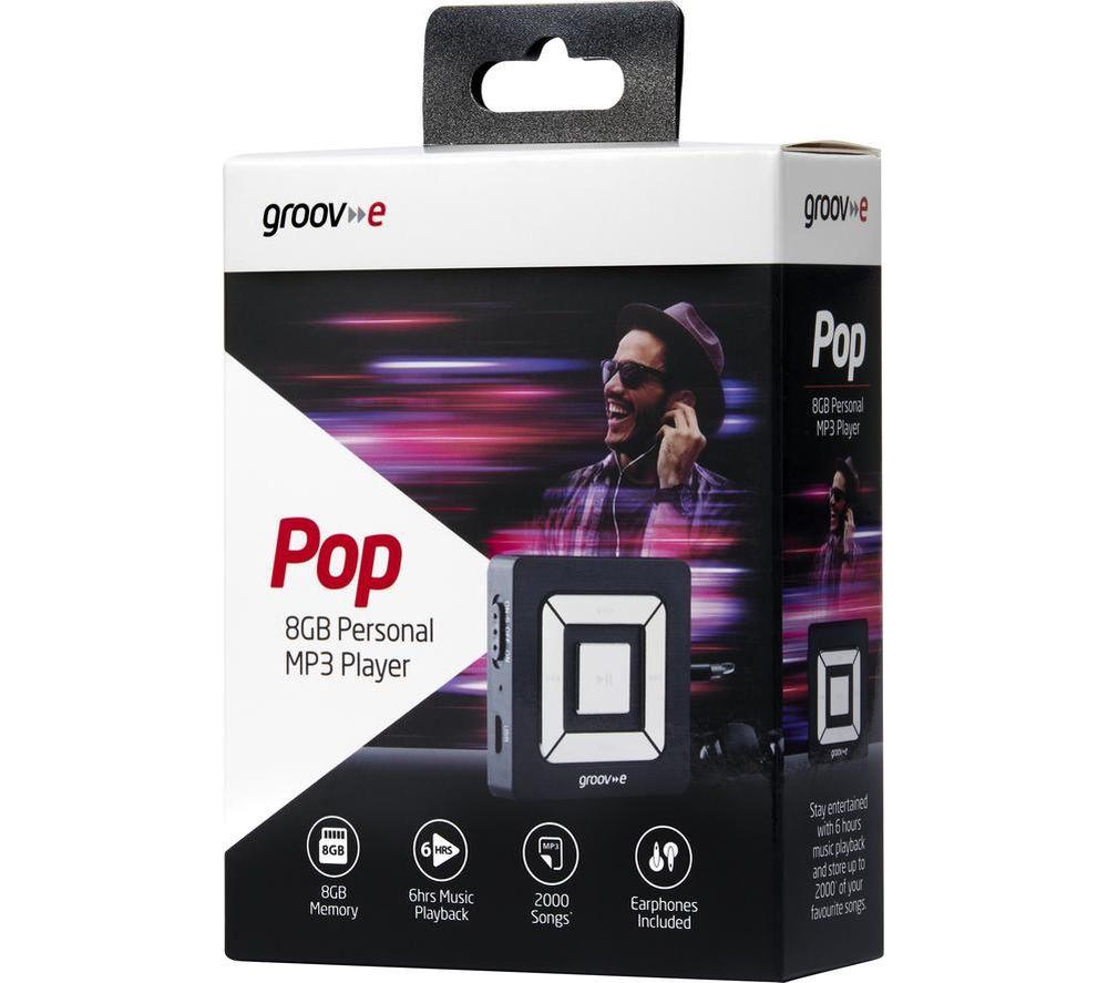 GROOV-E Pop Digital MP3 Player - Black image number 9 of 9