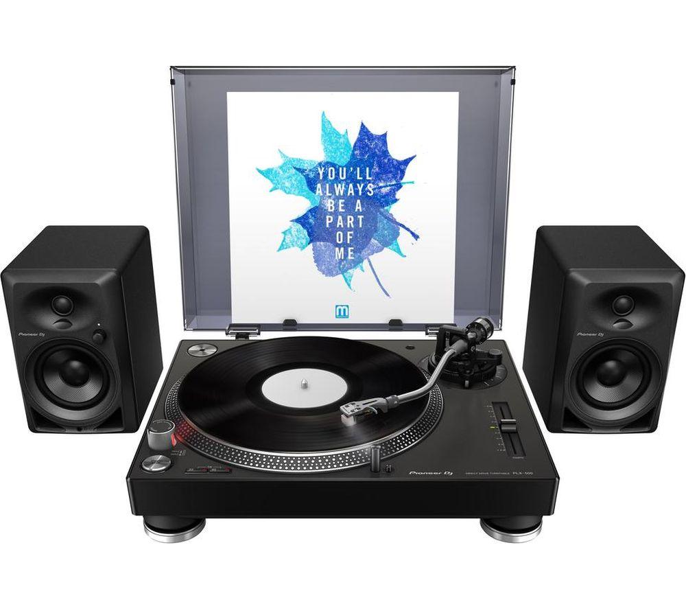 PIONEER DJ PLX-500-K Direct Drive Turntable - Black image number 3 of 8