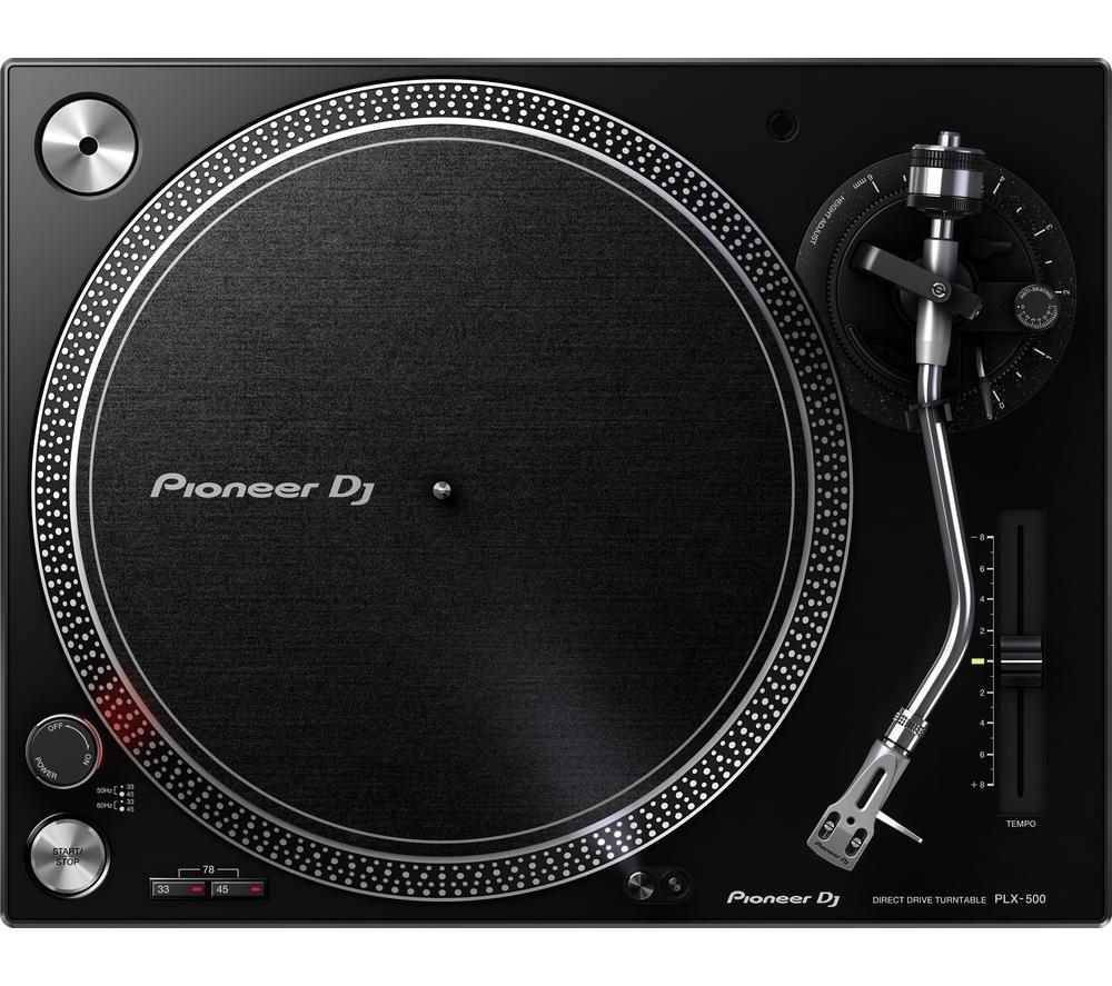 PIONEER DJ PLX-500-K Direct Drive Turntable - Black image number 6 of 8