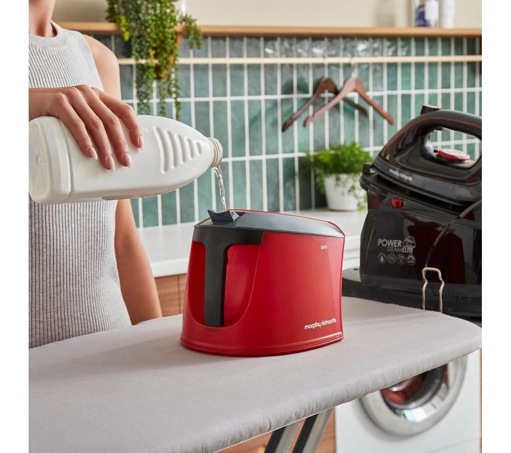 MORPHY RICHARDS Power Steam Elite 332013 Steam Generator Iron - Red, Grey & Black image number 11 of 12
