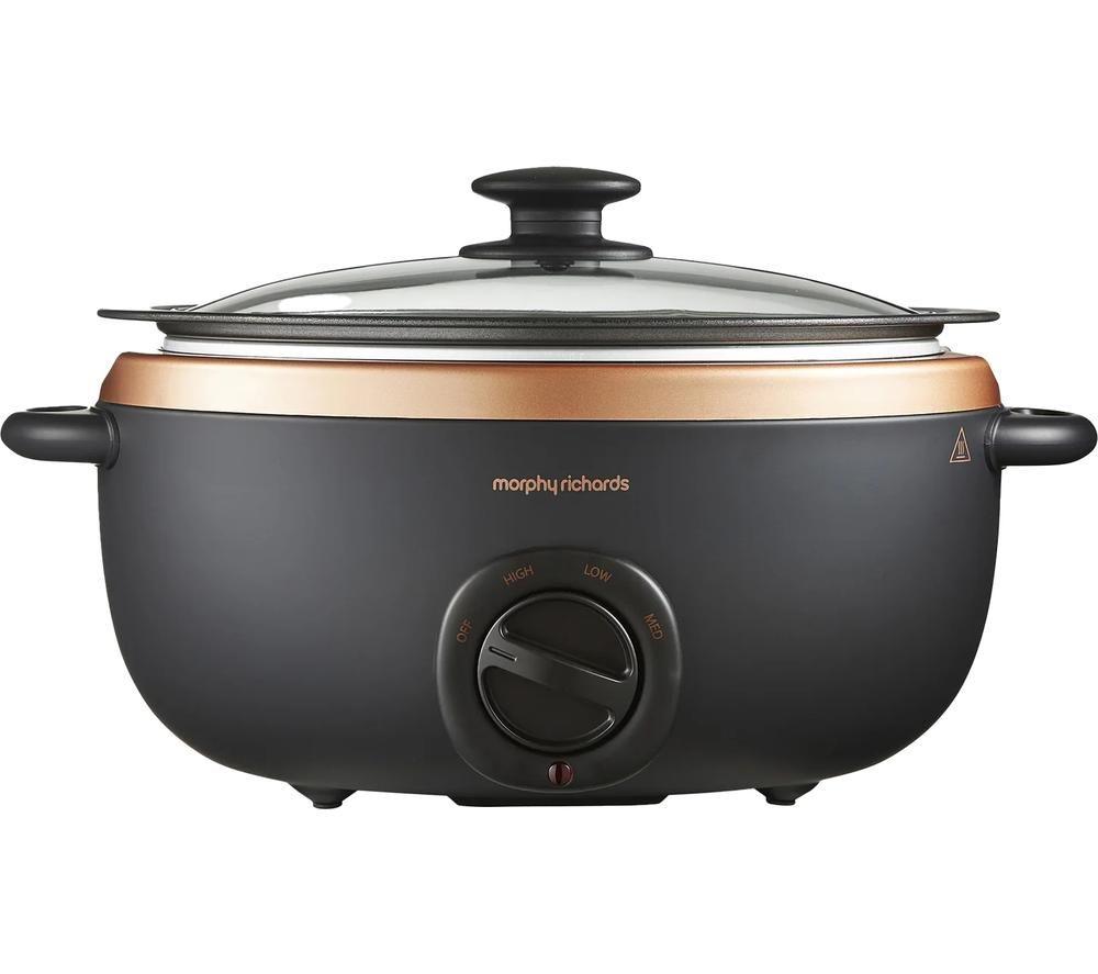 Morphy Richards 461016 Sear And Stew Slow Cooker - Rose Gold, Pink,Gold