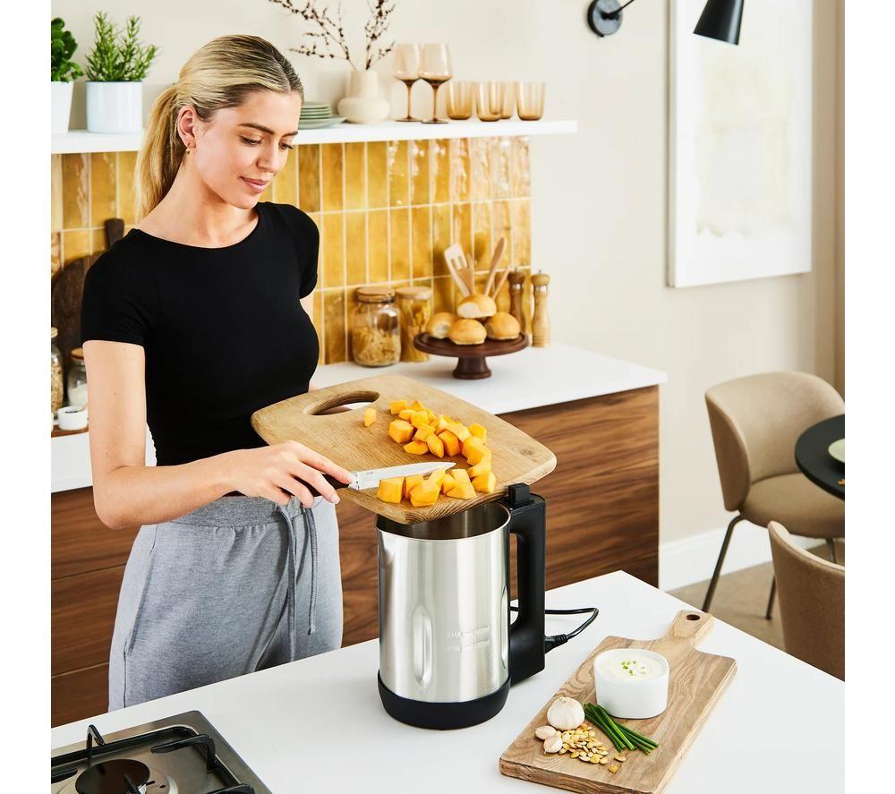 MORPHY RICHARDS 501022 Large Soup Maker - Silver & Black image number 6 of 8