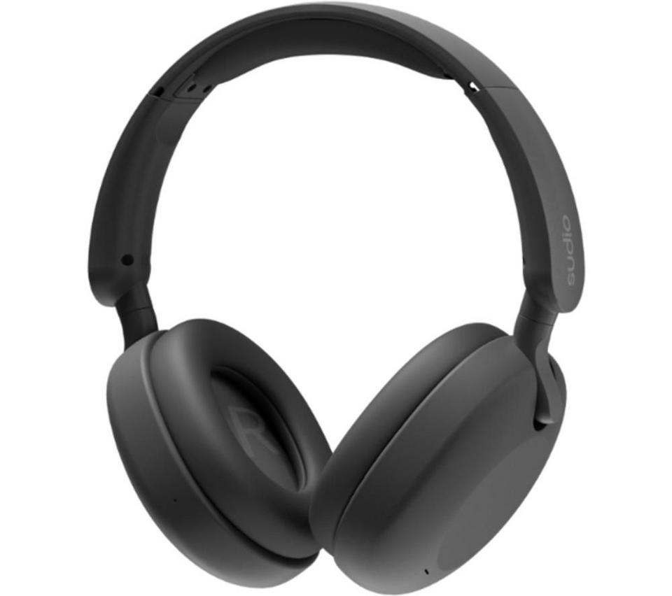 SUDIO K2 Wireless Bluetooth Noise-Cancelling Headphones - Black