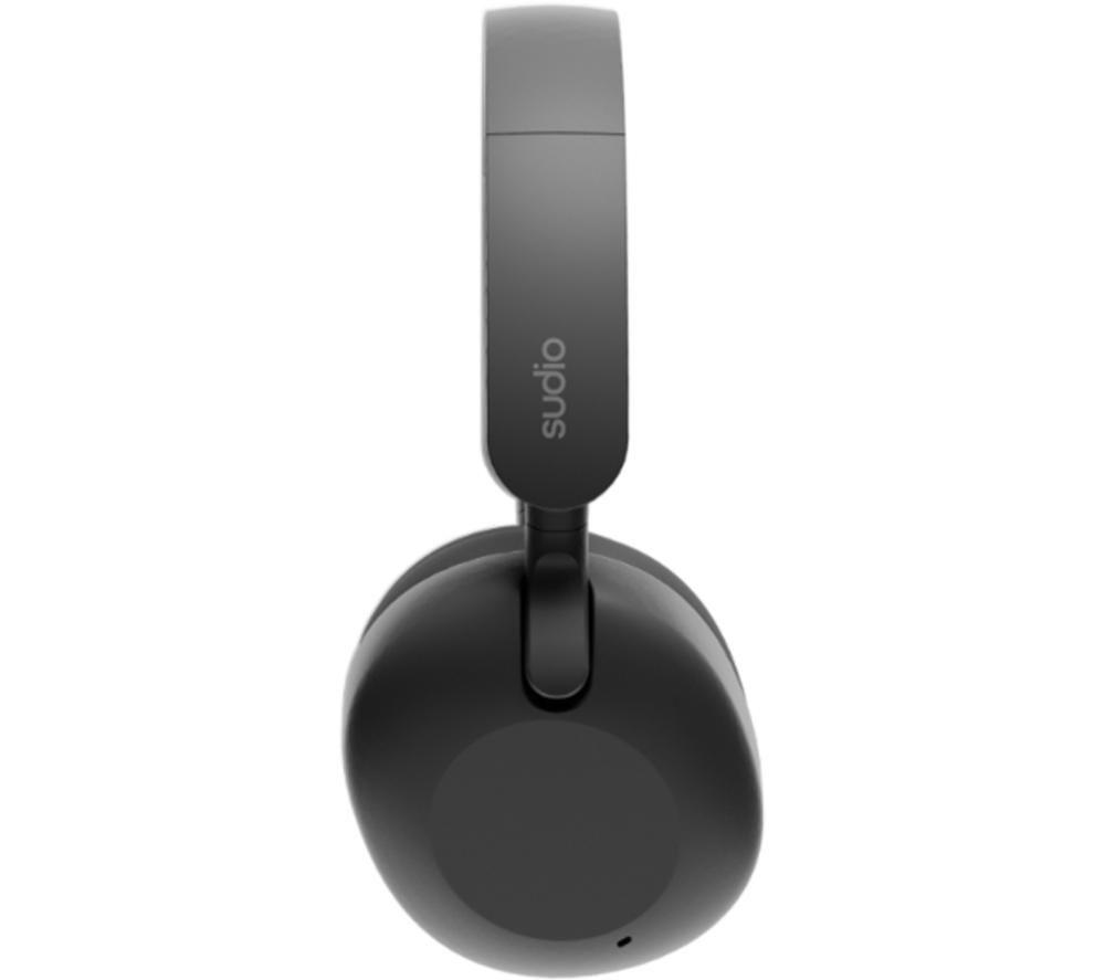 SUDIO K2 Wireless Bluetooth Noise-Cancelling Headphones - Black image number 8 of 8