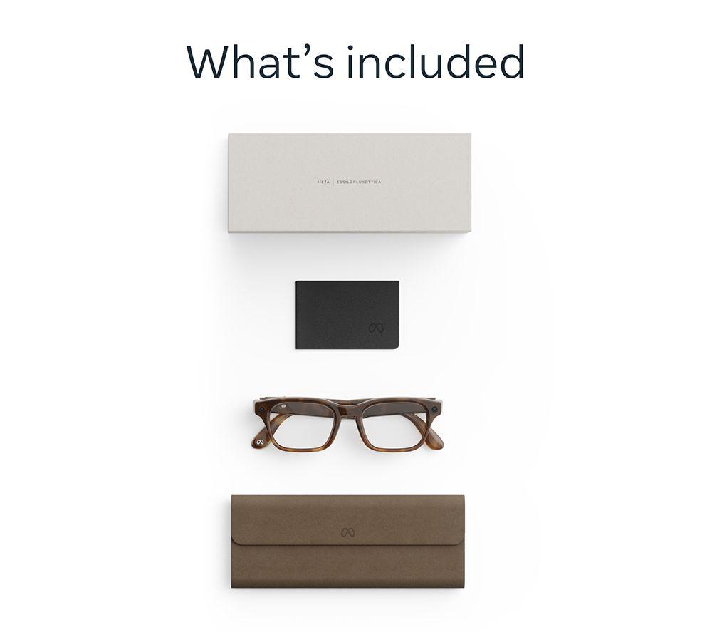 META Adventurer Smart Glasses - Classic Tortoise, Clear Lenses image number 6 of 8