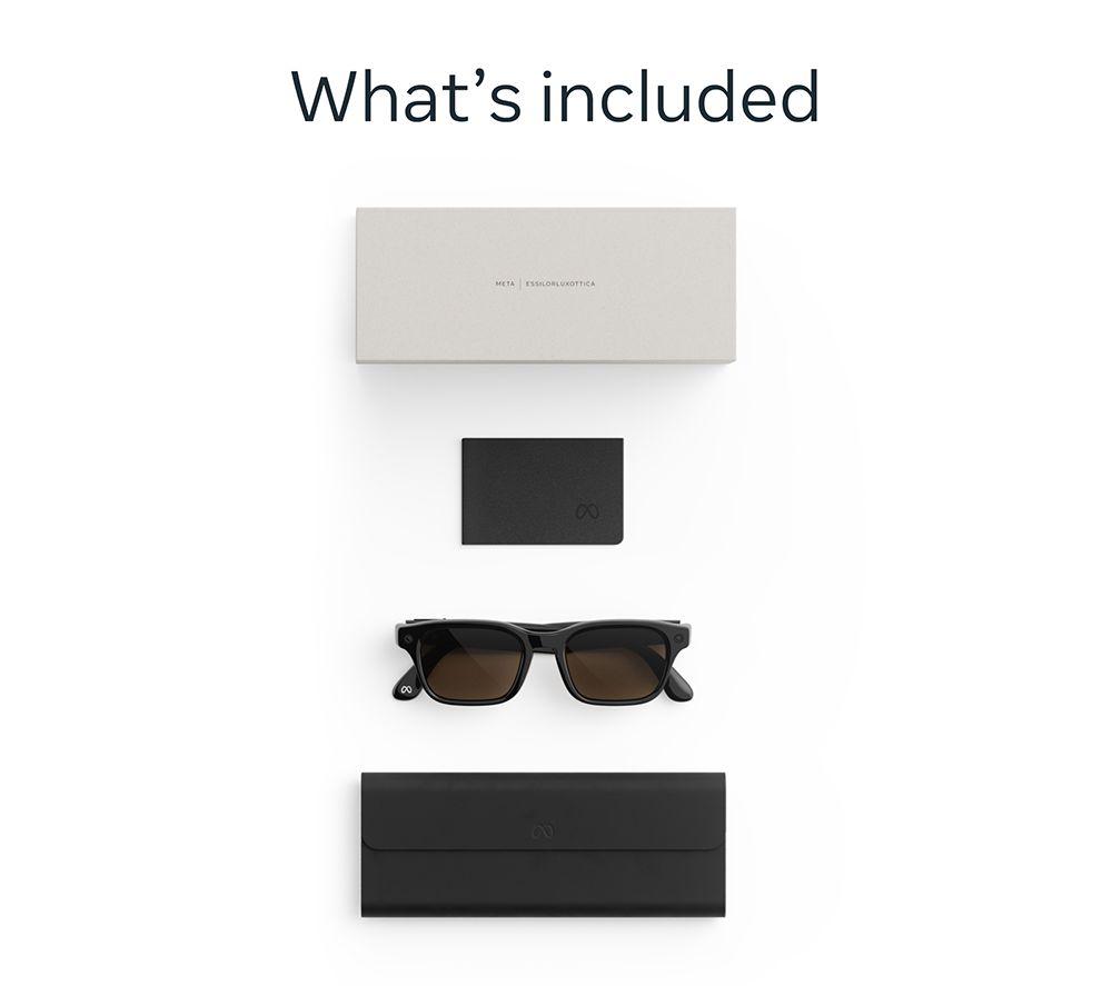 META Adventurer (Large) Smart Glasses - Classic Black, Brown Lenses image number 6 of 10