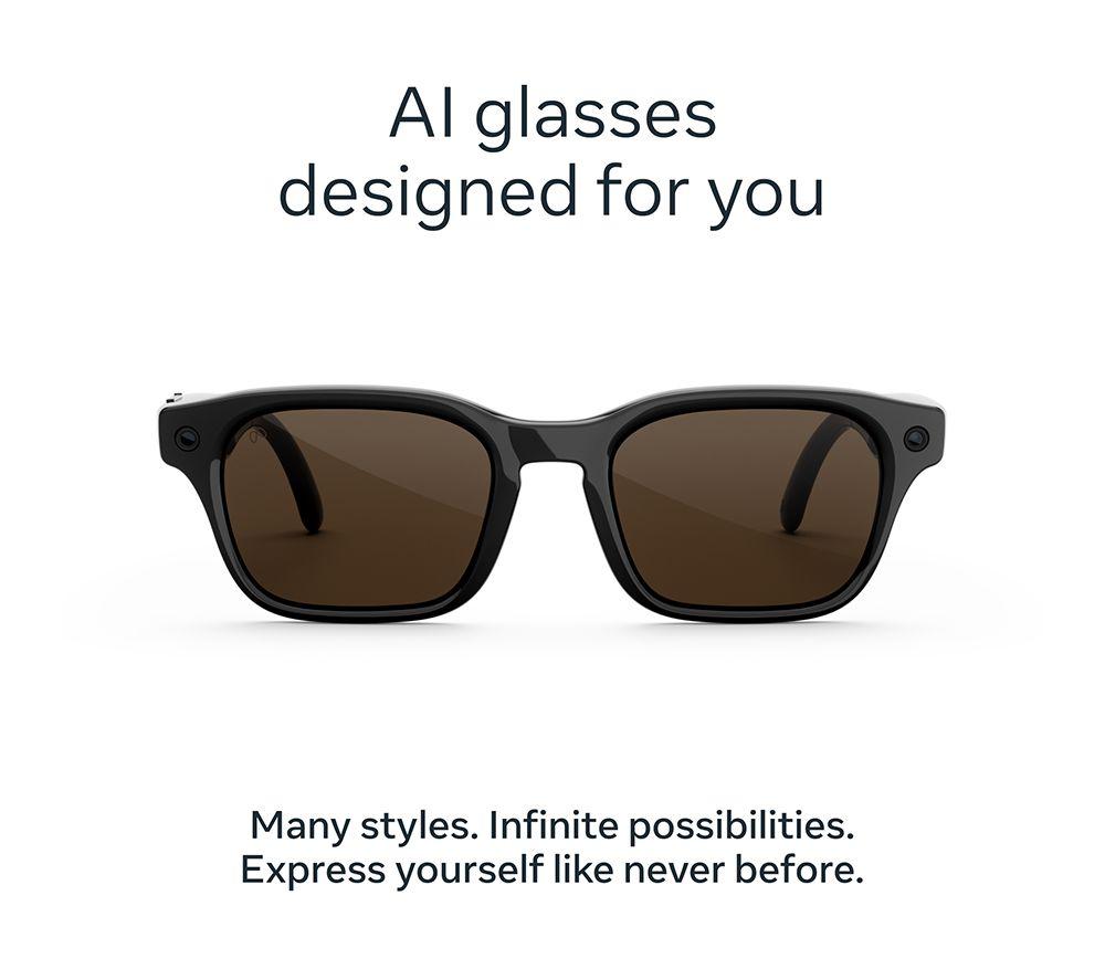 META Adventurer (Large) Smart Glasses - Classic Black, Brown Lenses image number 7 of 10