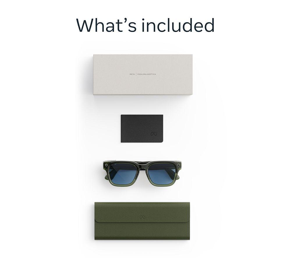 META Fury Smart Glasses - Racing Green, Light Blue Atlantic Lenses image number 9 of 9