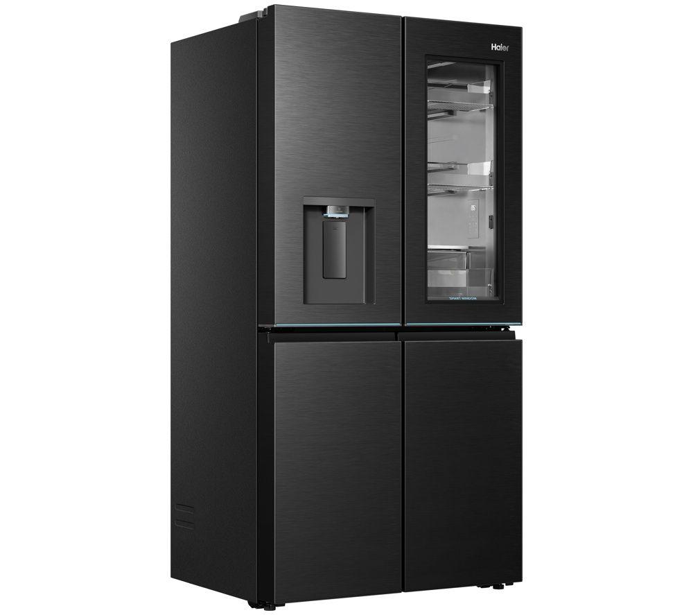 HAIER Horizon Cube Series 9 HCW99F18DHMB American-Style Smart Fridge Freezer - Obsidian Steel image number 7 of 8