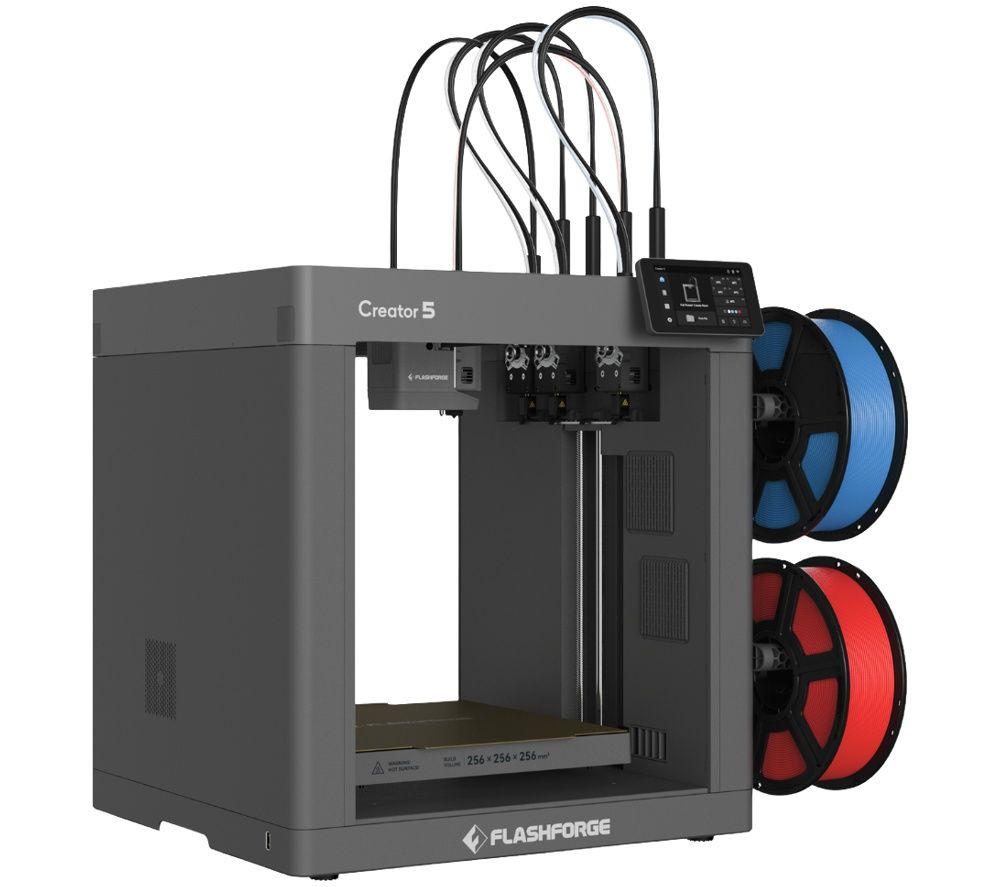 FLASHFORGE Creator 5 3D Printer - Black image number 2 of 5