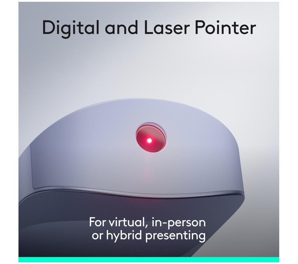 LOGITECH Spotlight 2 Wireless Presenter - Light Lilac image number 6 of 11