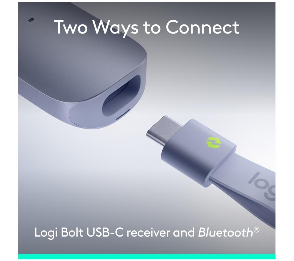 LOGITECH Spotlight 2 Wireless Presenter - Light Lilac image number 9 of 11