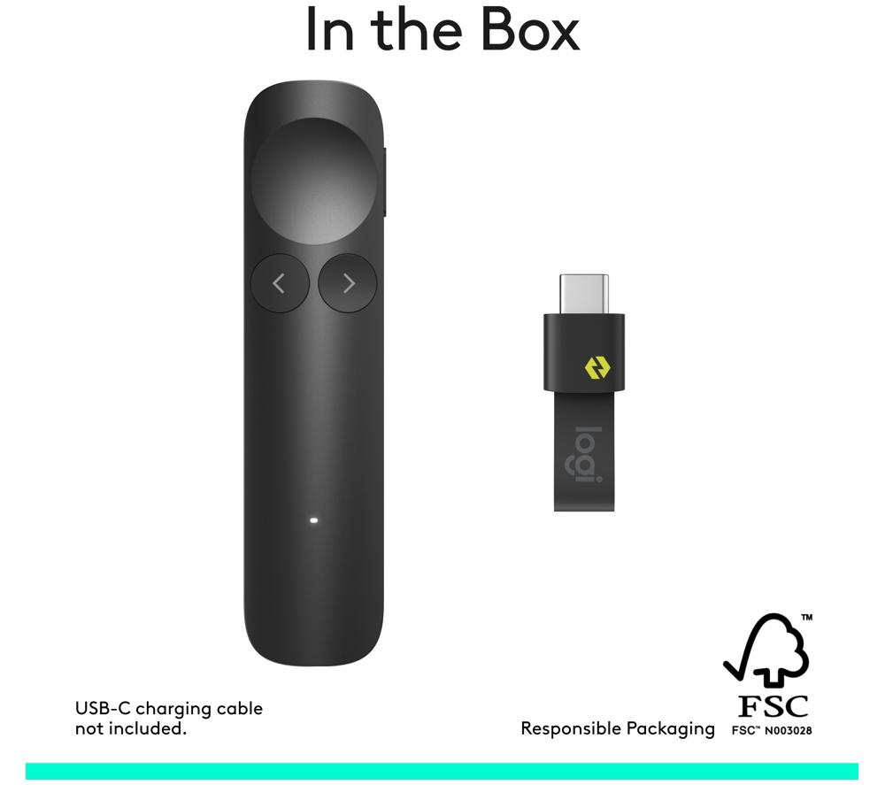 LOGITECH Spotlight 2 Wireless Presenter - Graphite image number 11 of 11