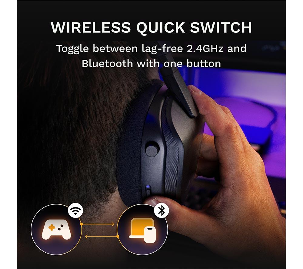 GLORIOUS  GHS InfinitePlay Gaming Headset - Black image number 7 of 11