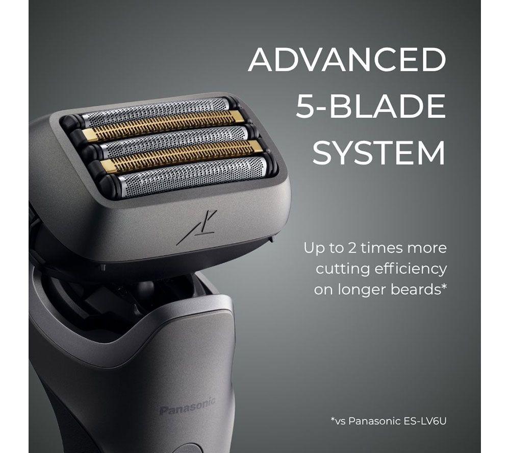 PANASONIC Series 900 5-Blade Wet & Dry Foil Shaver - Black image number 2 of 6