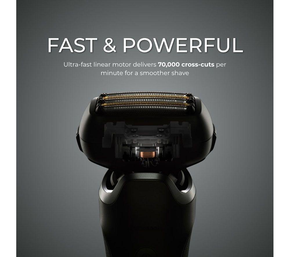 PANASONIC Series 900 5-Blade Wet & Dry Foil Shaver - Black image number 3 of 6