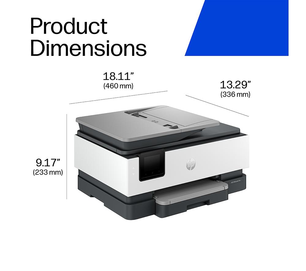 HP OfficeJet Pro 8124 All-in-One Wireless Inkjet Printer with Instant Ink image number 11 of 20