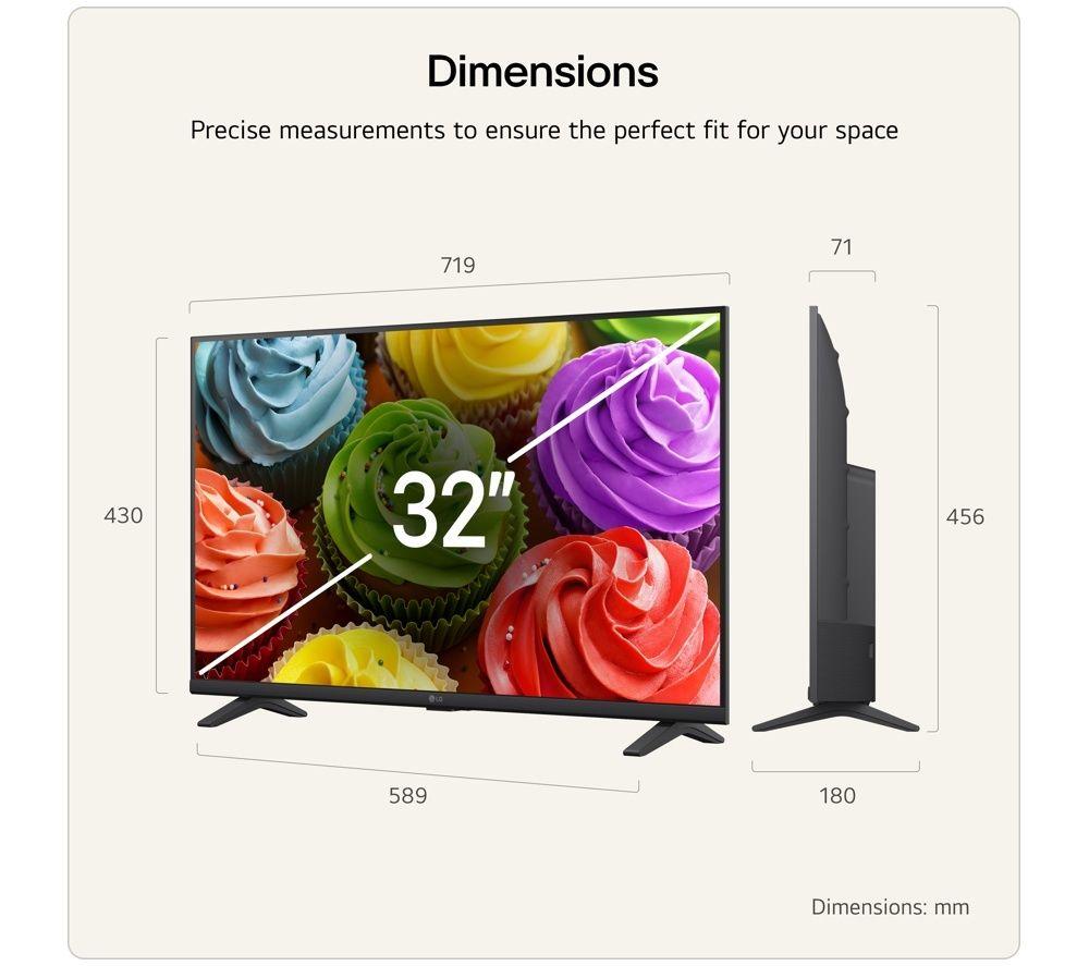 LG LB650B 32" Smart HD HDR LED TV - 32LB650B6LA image number 2 of 8