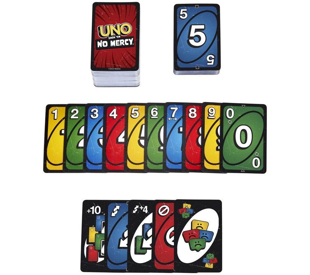MATTEL UNO Show-em No Mercy Card Game image number 3 of 6