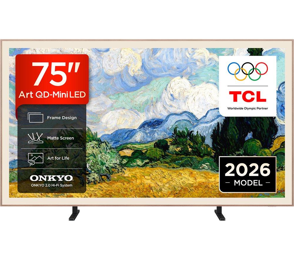 75inch TCL NXTVISION A400 Pro  QLED 4K HDR Smart Google TV - 75A400 PRO-UK