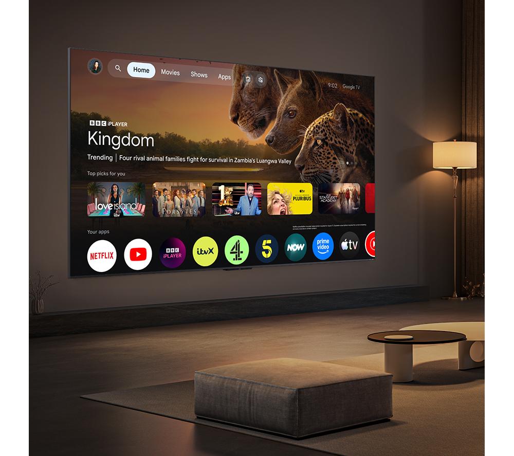 TCL NXTVISION A400 Pro 75" QLED 4K HDR Smart Google TV - 75A400 PRO-UK image number 17 of 18