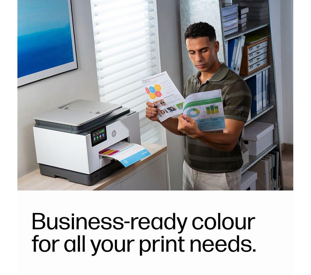 HP OfficeJet 9120 All-in-One Wireless Inkjet Printer with Fax & Instant Ink image number 7 of 20
