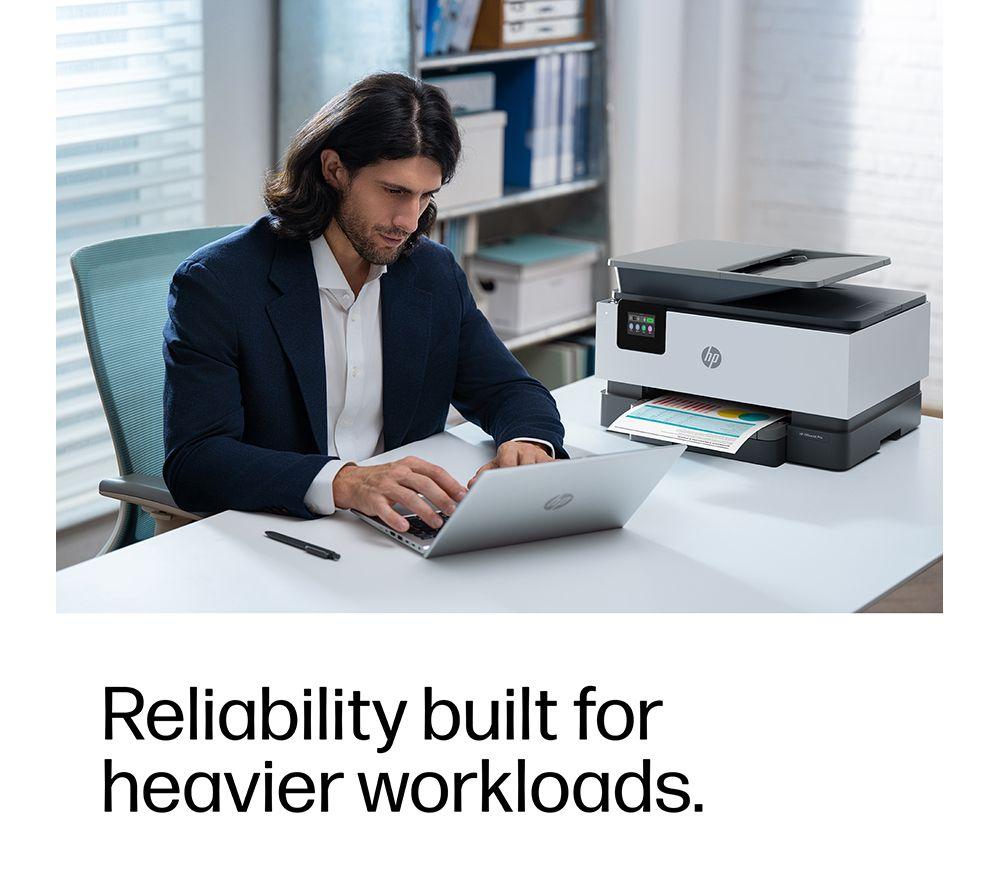 HP OfficeJet 9120 All-in-One Wireless Inkjet Printer with Fax & Instant Ink image number 9 of 20