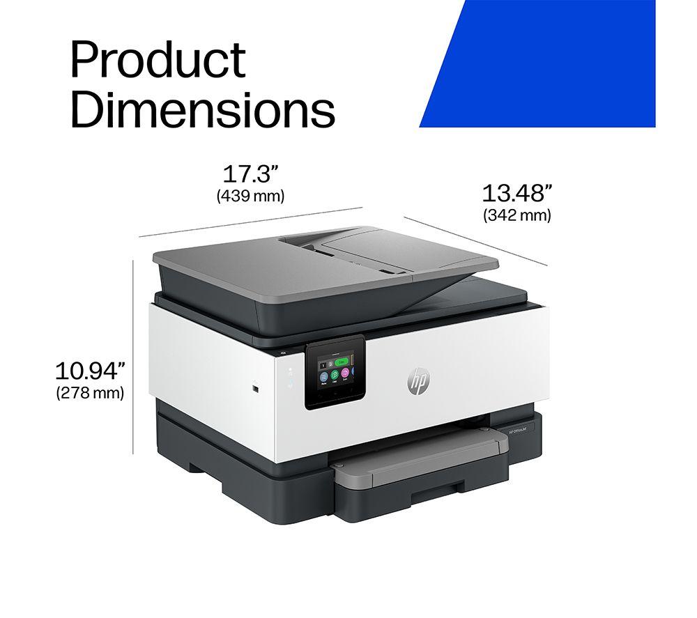 HP OfficeJet 9120 All-in-One Wireless Inkjet Printer with Fax & Instant Ink image number 12 of 20
