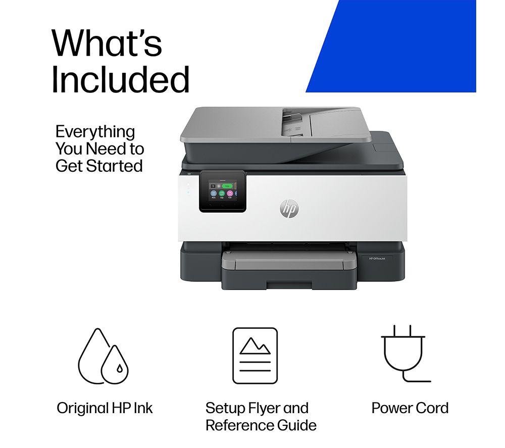HP OfficeJet 9120 All-in-One Wireless Inkjet Printer with Fax & Instant Ink image number 13 of 20