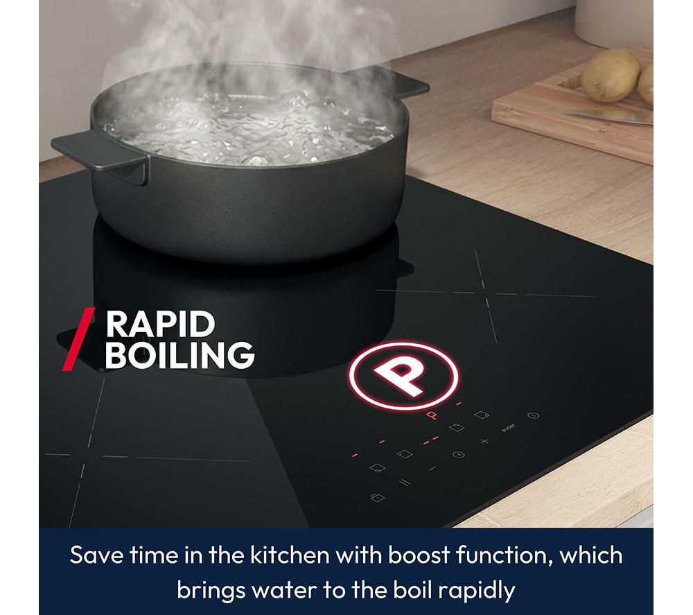 HOOVER HIS647MCAR 59 cm Electric Induction Hob - Black image number 4 of 10