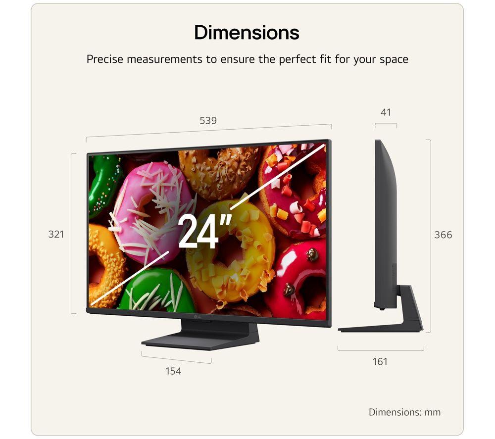 LG LB7000 24" Smart Full HD HDR LED TV - 24LB70006LA image number 2 of 7