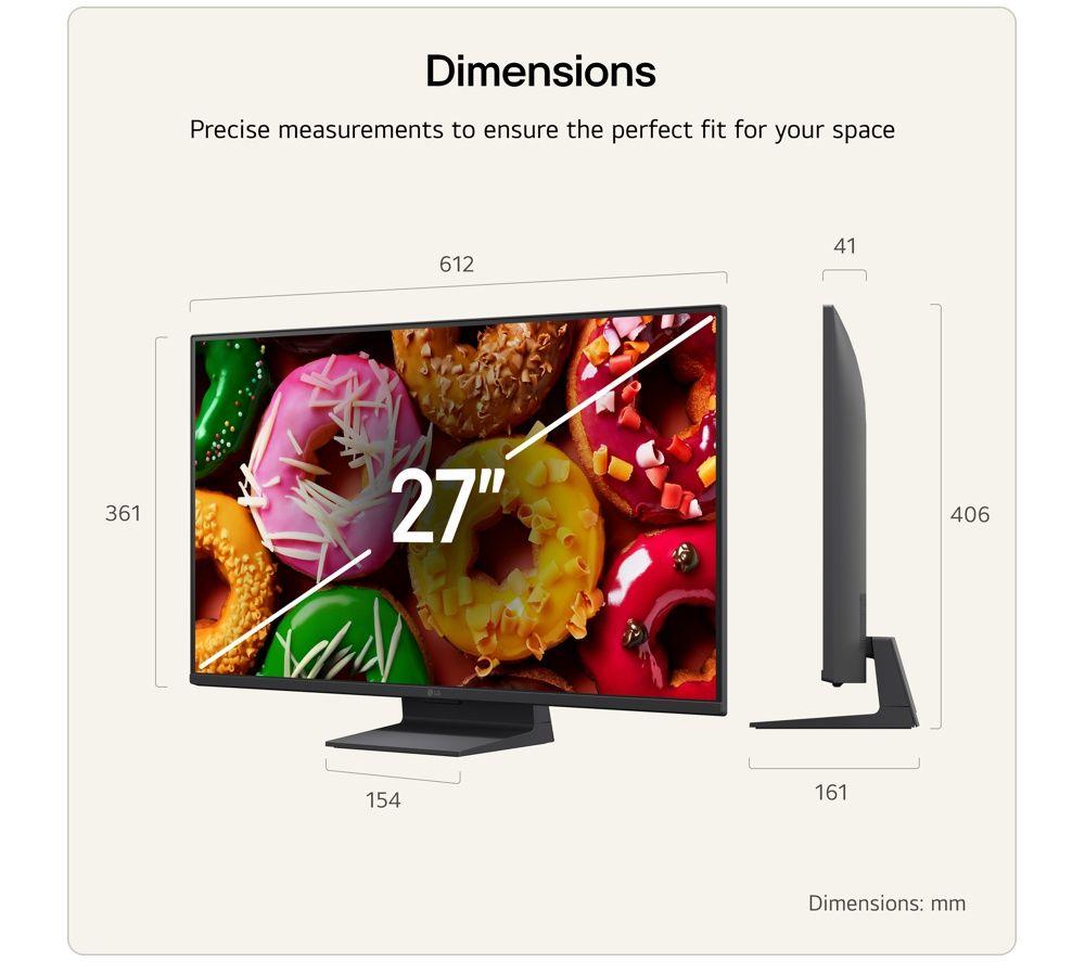 LG LB7000 27" Smart Full HD HDR LED TV - 27LB70006LA image number 2 of 7