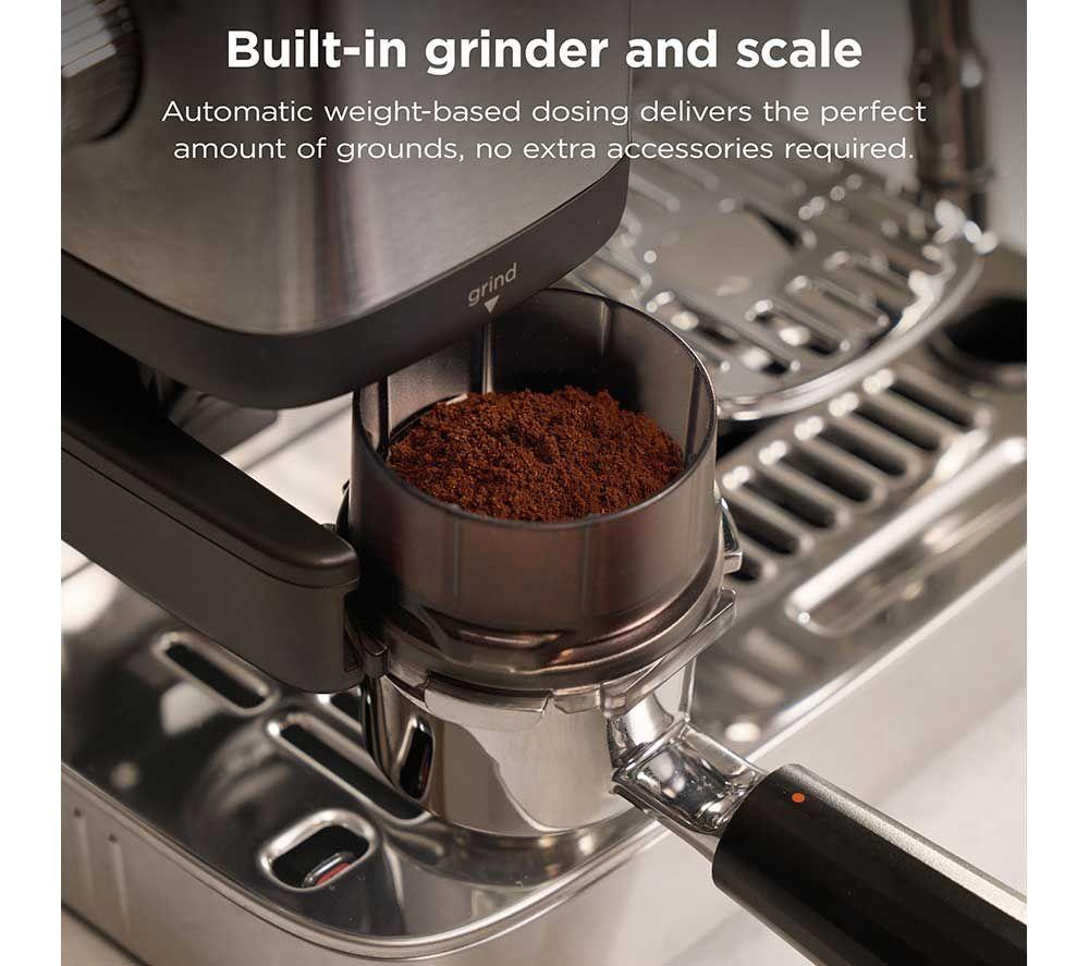 NINJA Luxe Caf&eacute; Mini Plus ES352UK Bean to cup Coffee Machine - Stainless Steel image number 5 of 10