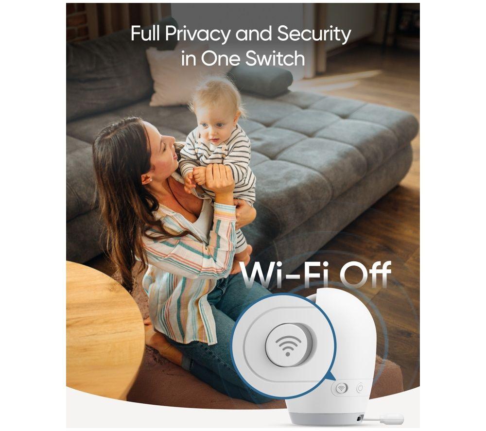 EUFY E8354221 Video Baby Monitor - White image number 5 of 5