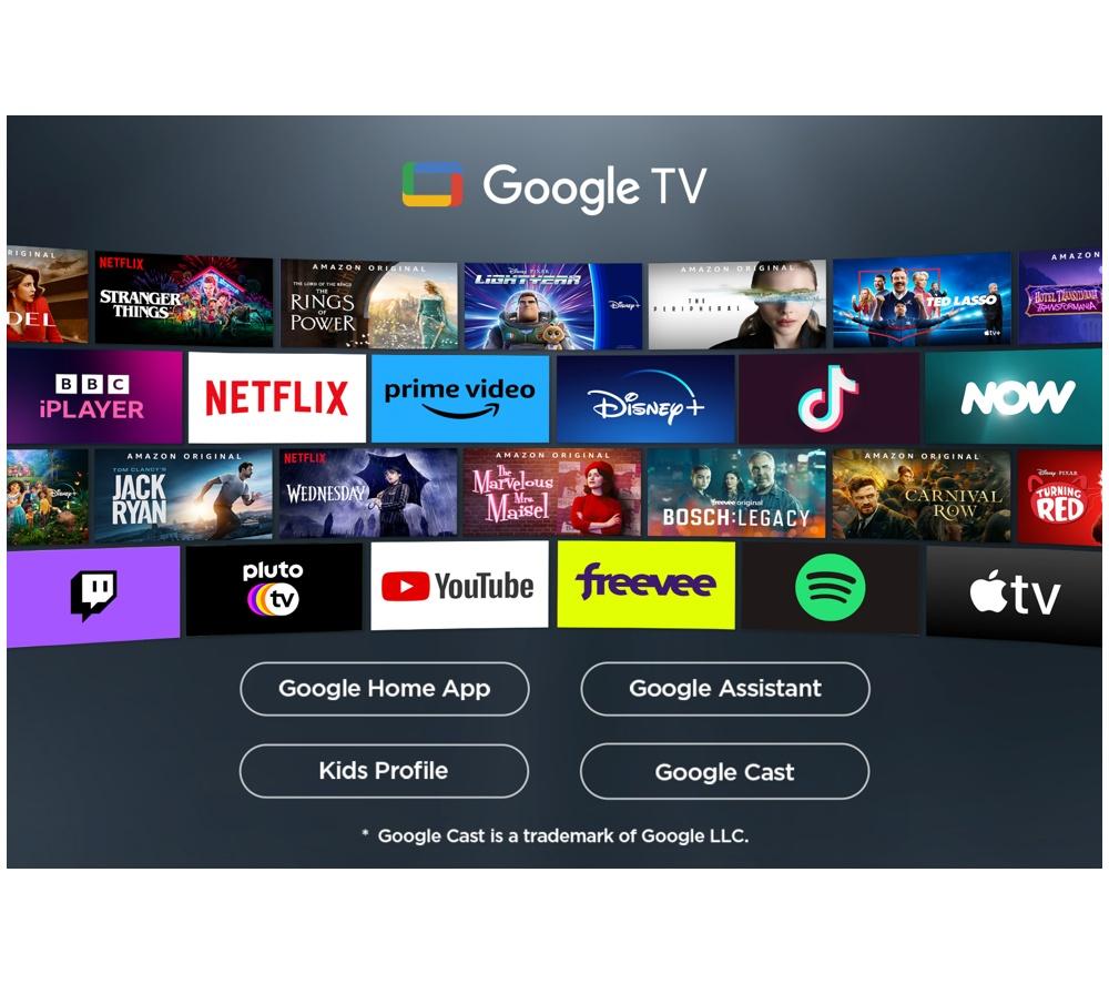 TCL P7L 50" QLED 4K HDR Smart Google TV 2026 - 50P7L-UK image number 6 of 16