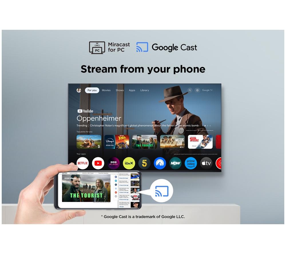 TCL P7L 50" QLED 4K HDR Smart Google TV 2026 - 50P7L-UK image number 14 of 16