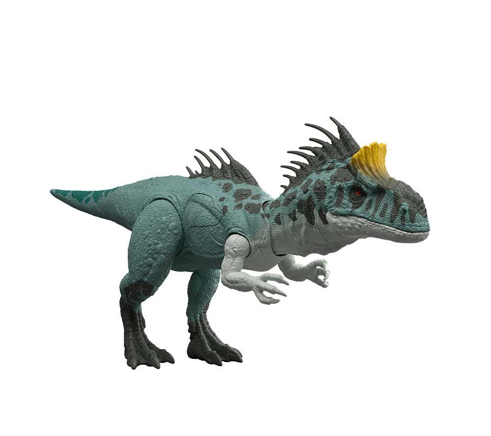 MATTEL Jurassic World Wild Roar Cryolophosaurus Figure image number 4 of 11