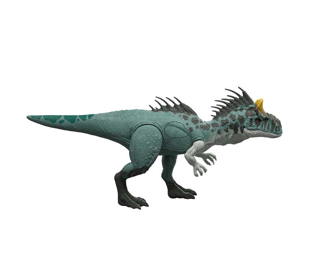 MATTEL Jurassic World Wild Roar Cryolophosaurus Figure image number 6 of 11