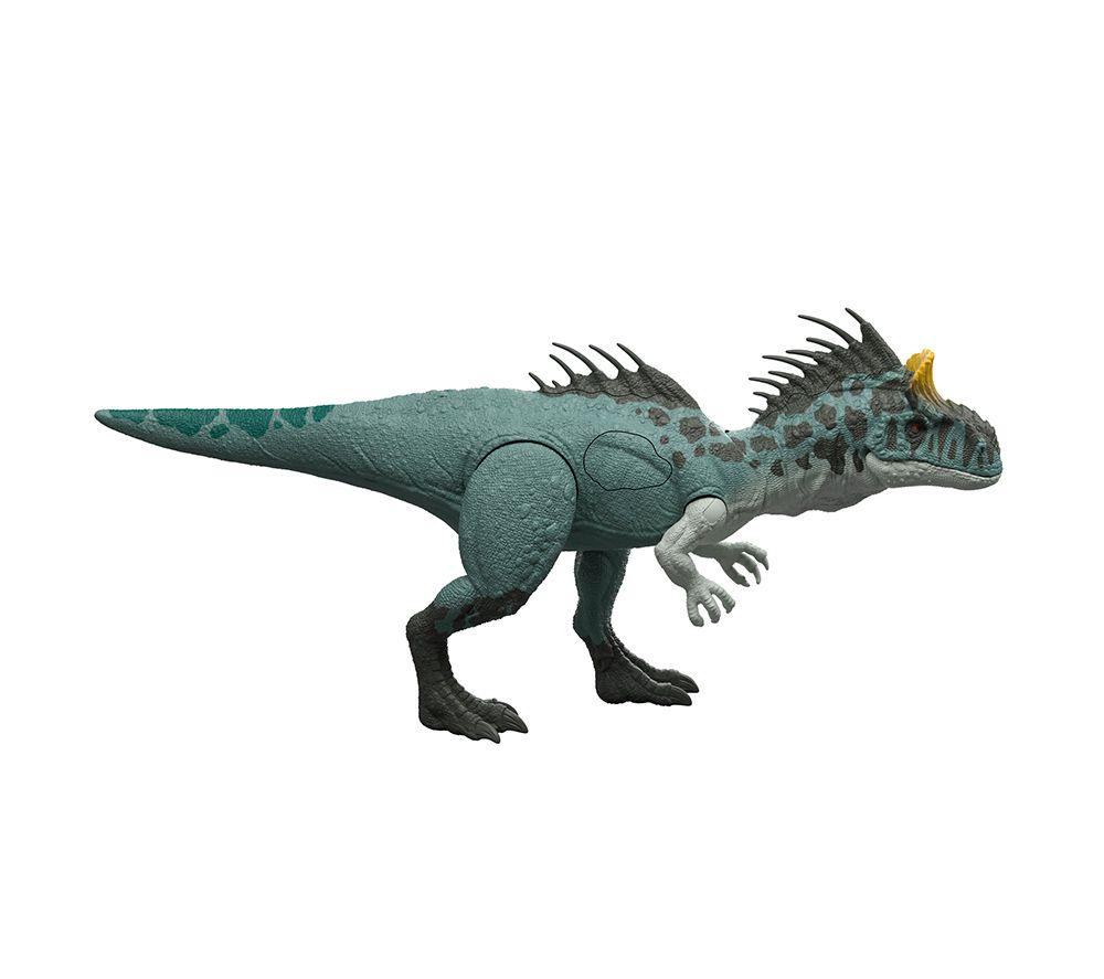 MATTEL Jurassic World Wild Roar Cryolophosaurus Figure image number 7 of 11