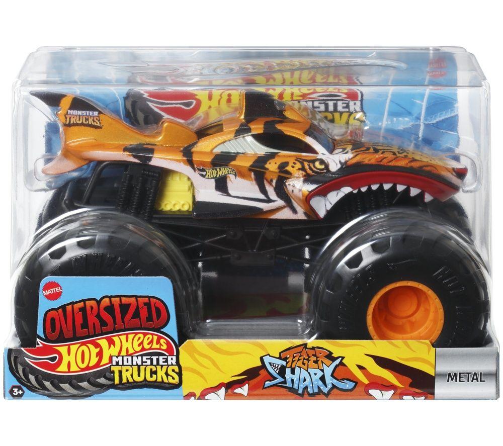 HOT WHEELS Monster Trucks Oversized Monster Truck - Tiger Shark image number 2 of 3